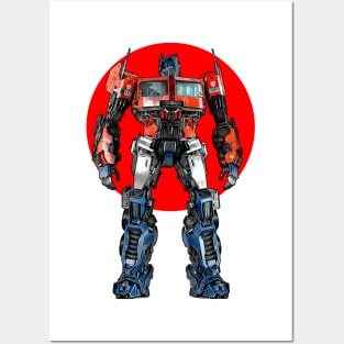 Optimus Posters and Art